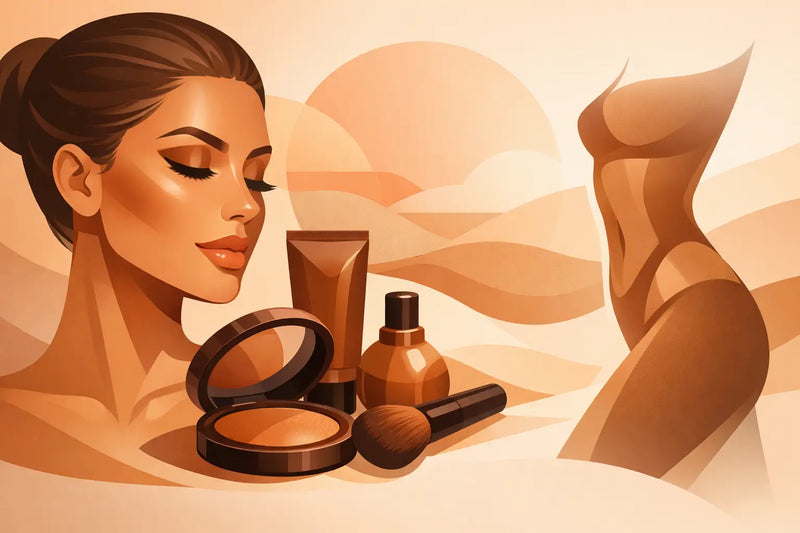 DHA Free Bronzer for Instant, Sculpted Color