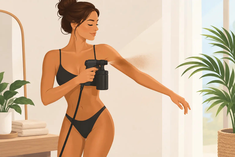 Spray Tanning for a Flawless At-Home Bronze
