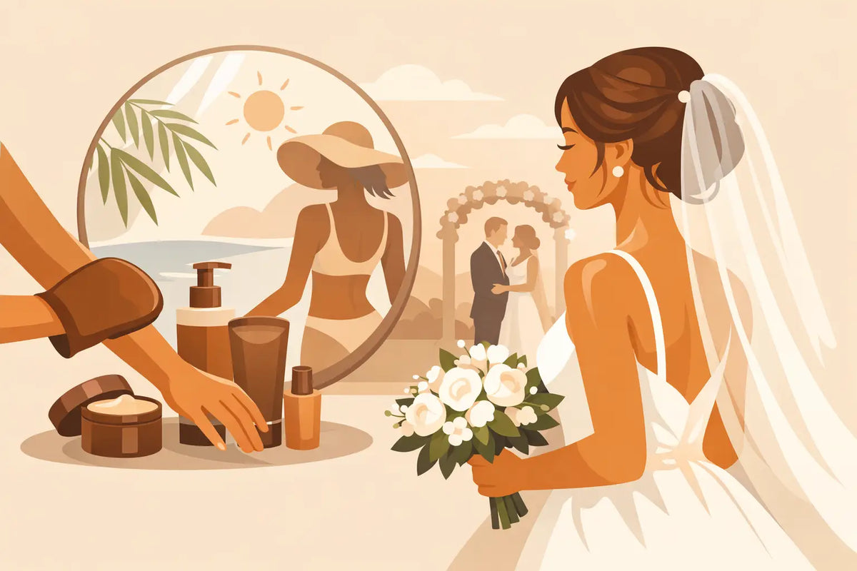 Self Tanner for Wedding Photos That Looks Real