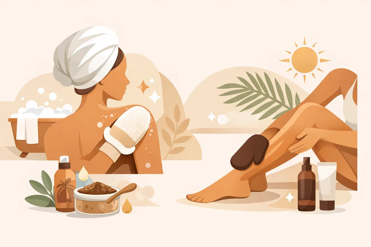 How to Prepare Skin for Self Tanner Like a Pro